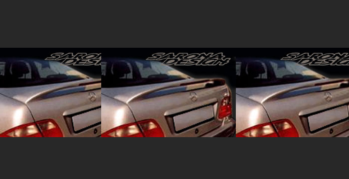 Custom Mercedes CLK  Coupe Trunk Wing (1998 - 2002) - $249.00 (Manufacturer Sarona, Part #MB-017-TW)